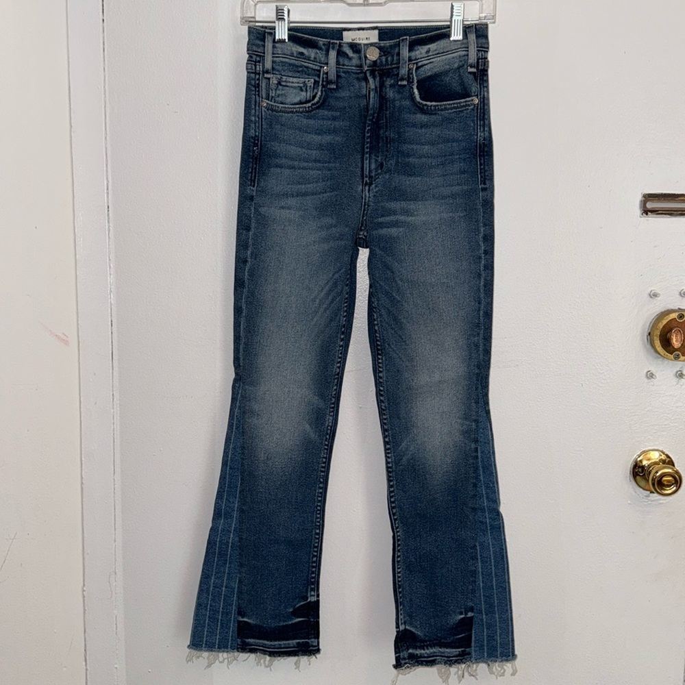 McGuire Denim Fine Distressed cropped flare Jeans - Style 246D - Size 25